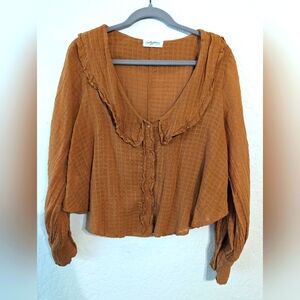 CJLA collared blouse